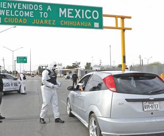 Frontera norte: pese a Covid-19, cruces no tienen cercos sanitarios
