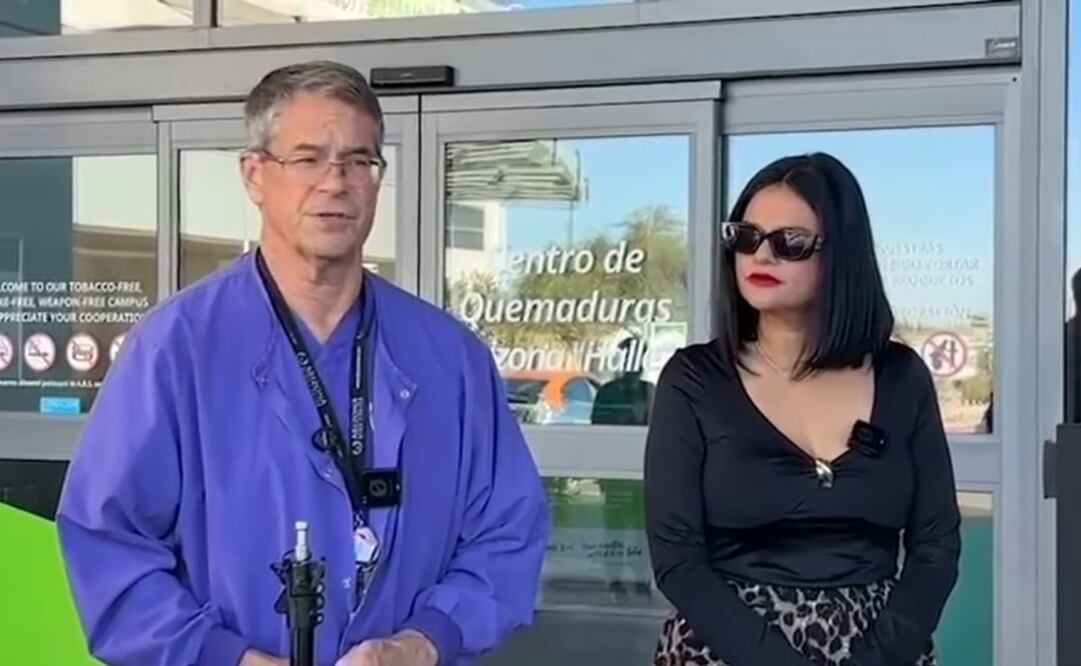 Joven víctima de la explosión de Waldo's tuvo su primera cirugía en el Centro de Quemaduras de Valleywise en Arizona.
Foto: Especial.