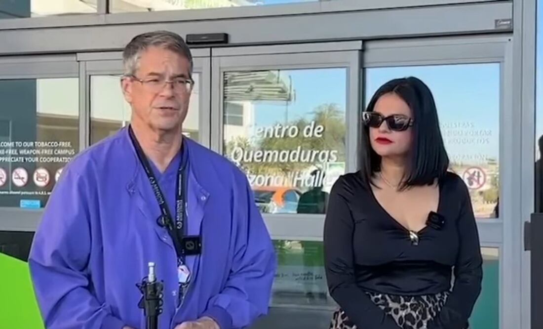 Joven víctima de la explosión de Waldo's tuvo su primera cirugía en el Centro de Quemaduras de Valleywise en Arizona.
Foto: Especial.