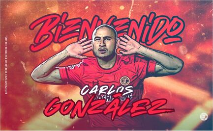 ¡Oficial! Carlos González es nuevo refuerzo del Toluca