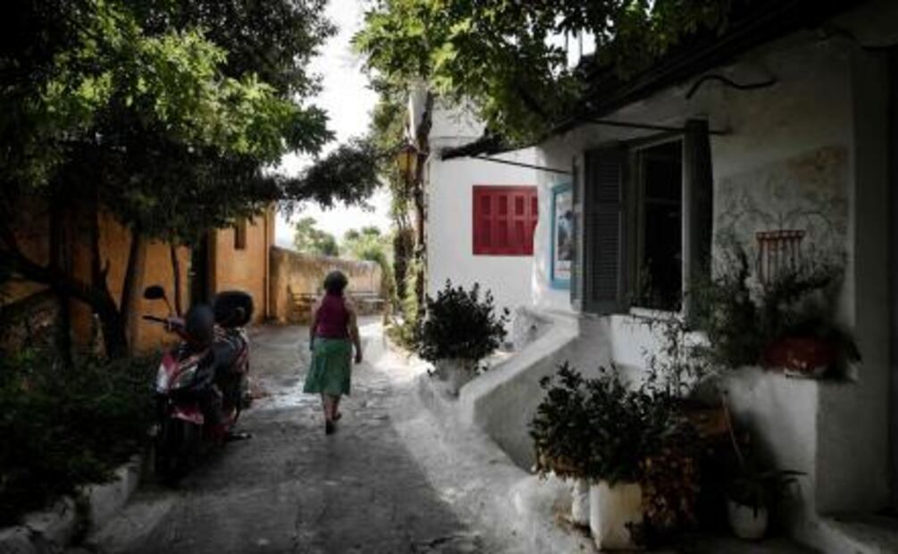 El barrio que la Acrópolis esconde a sus pies