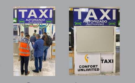 AICM cierra punto de venta de boletos para servicio de taxi por incumplimiento en pago de rentas