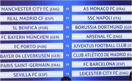 Quedaron definidos los Octavos de Final de la UCL