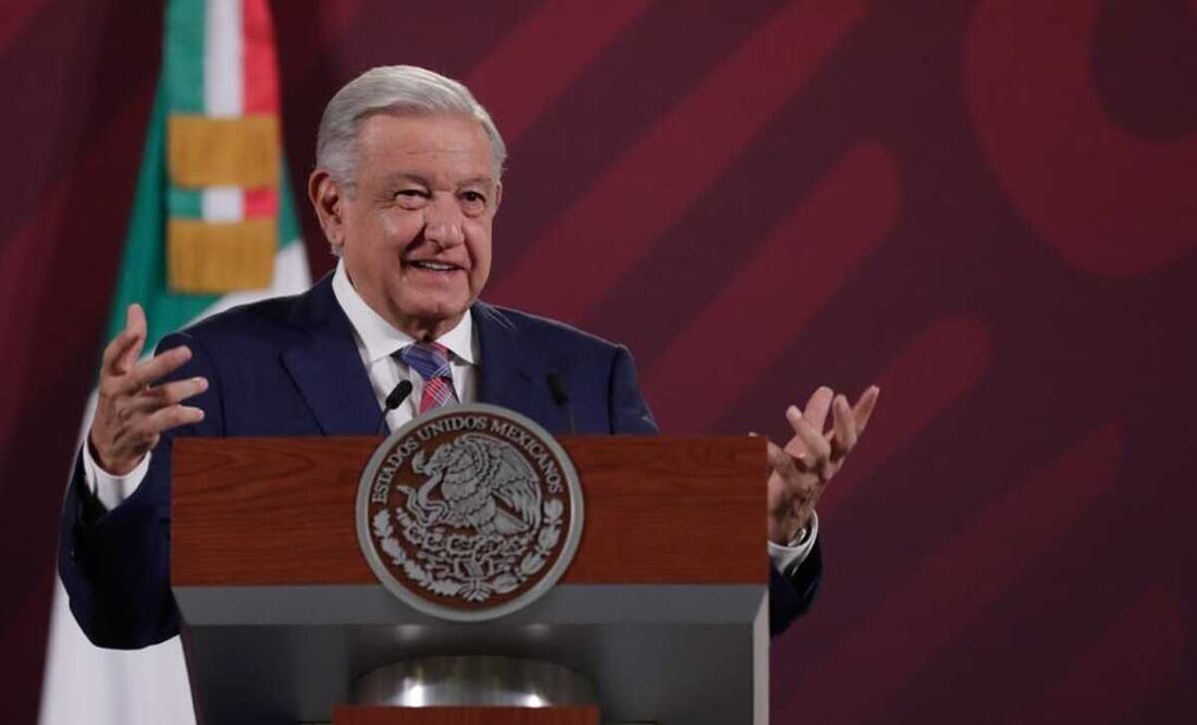 López Obrador señaló que aún falta por resolver el amparo que interpuso el gobierno de Coahuila en contra de la distribución de los libros de texto. Foto: Diego Simón Sánchez / El Universal