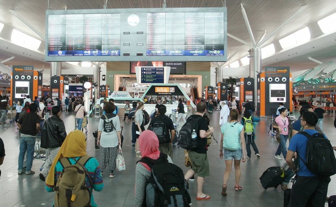 Aeropuerto internacional de Kuala Lumpur en Sepang, Malasia. (AP)