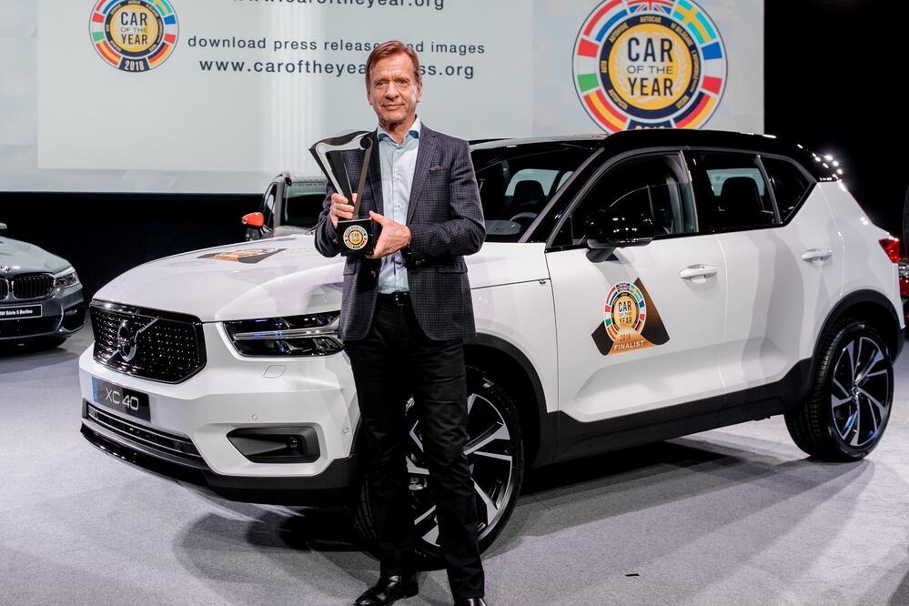 Hakan Samuelsson y la XC40 de Volvo