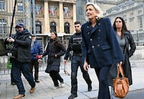 Futuro político de Marine Le Pen, en paréntesis