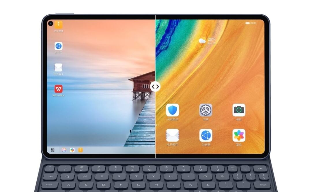 La MatePad Pro 5G cuenta con una pantalla de 18.8 pulgadas