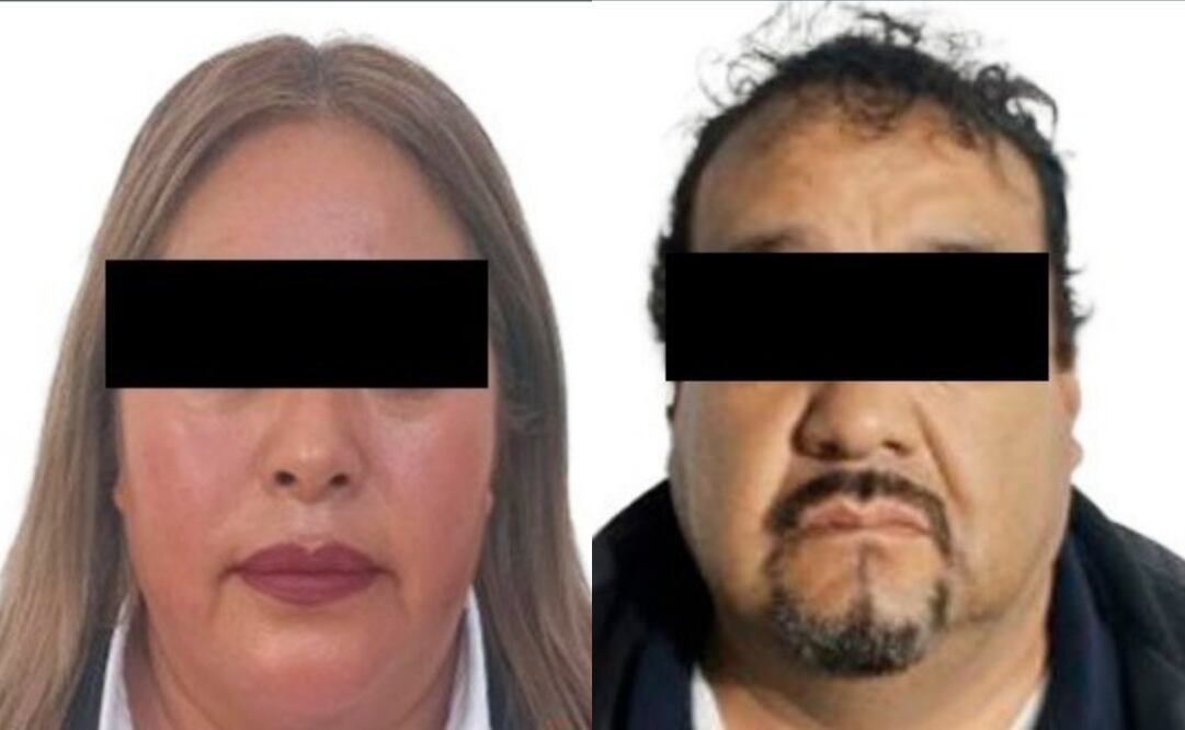 Detienen a dos funcionarios acusados de secuestro y extorsión en Amanalco (17/12/2024). Foto: Especial