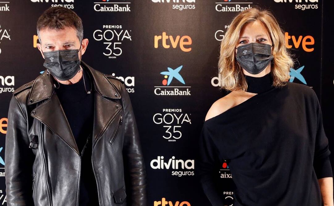 Antonio Banderas y María Casado. Foto: EFE