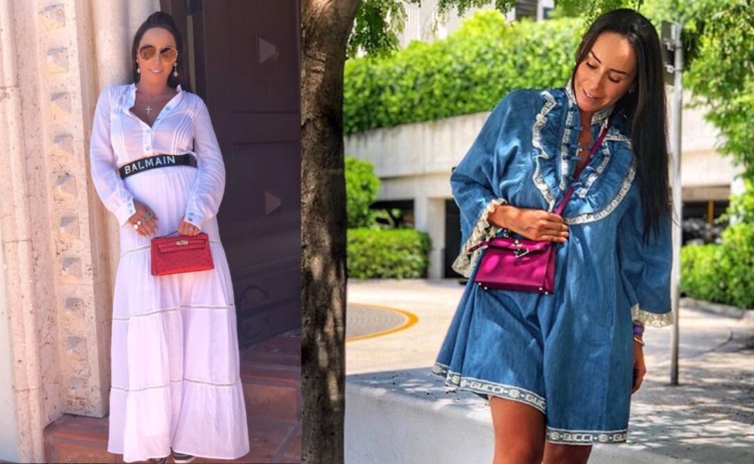La conductora presumió unas bolsas con valor de más de 600 mil pesos. Foto: Instagram