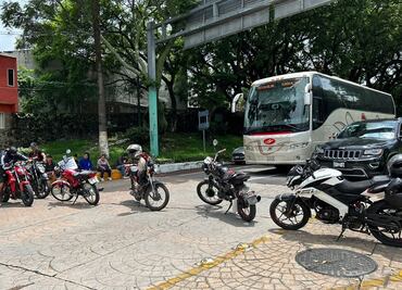 Motociclistas bloquean accesos a Cuernavaca en protesta por operativo contra motos irregulares