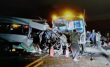 Identifican a víctimas de choque que dejó 16 muertos en Sonora