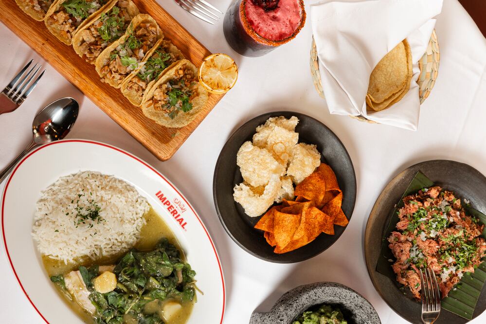 Platillos del restaurante Casa Imperial. Foto: Cortesía