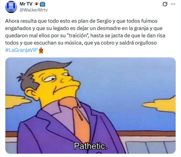 Memes de la séptima noche de traición en La Granja VIP. Foto: X