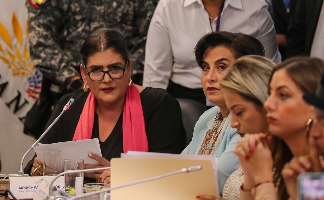 La ministra del Interior de Ecuador, Mónica Palencia, se declaró "orgullosamente mexicana y orgullosamente ecuatoriana". Foto: EFE/Archivo