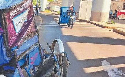 Mototaxista muere prensado por camioneta de grupo "Los Intrépidos de Sinaloa" en Tláhuac