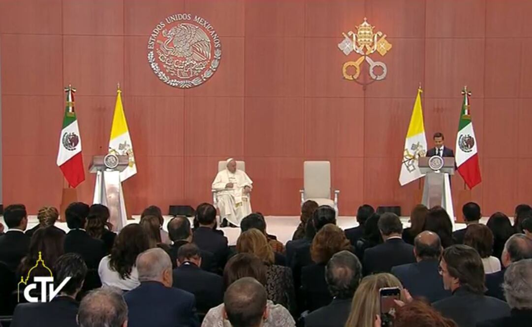 Da Peña bienvenida a Francisco