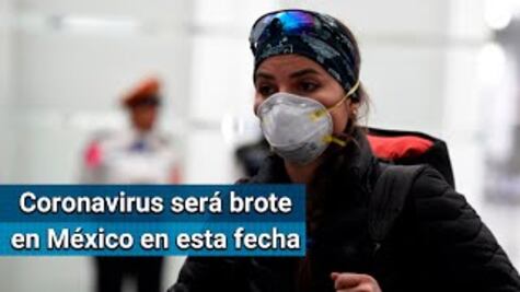 Coronavirus en México. Modelo matemático pronostica que se convierta en brote entre el 20 y 30 de marzo