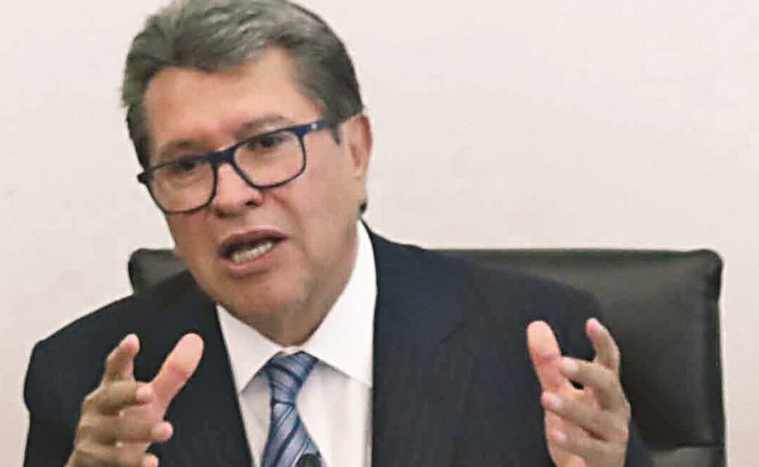 Ricardo Monreal enfatiza que la reforma electoral vulnera principios constitucionales. Foto: Archivo / EL UNIVERSAL