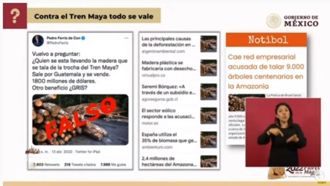 Pedro Ferriz de Con lanza reto a AMLO tras ser exhibido en la mañanera por Elizabeth García Vilchis