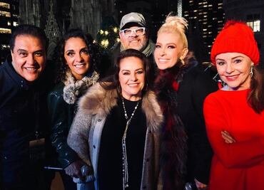 Se llenan los famosos del espíritu navideño y así lo festejan