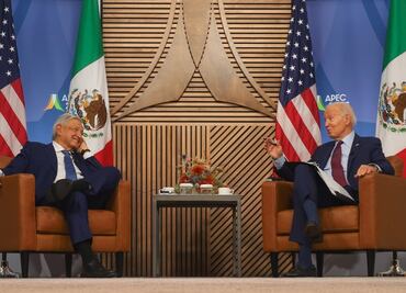 “Estuviste tan cautivador con mi esposa que me estaba preocupando que le gustaras más que yo”: Biden bromea con AMLO