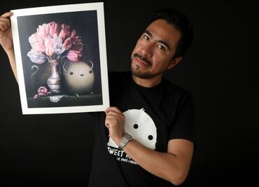 El arte de Sr. Papá Chango da la vuelta al mundo; mexicano expone en Los Ángeles