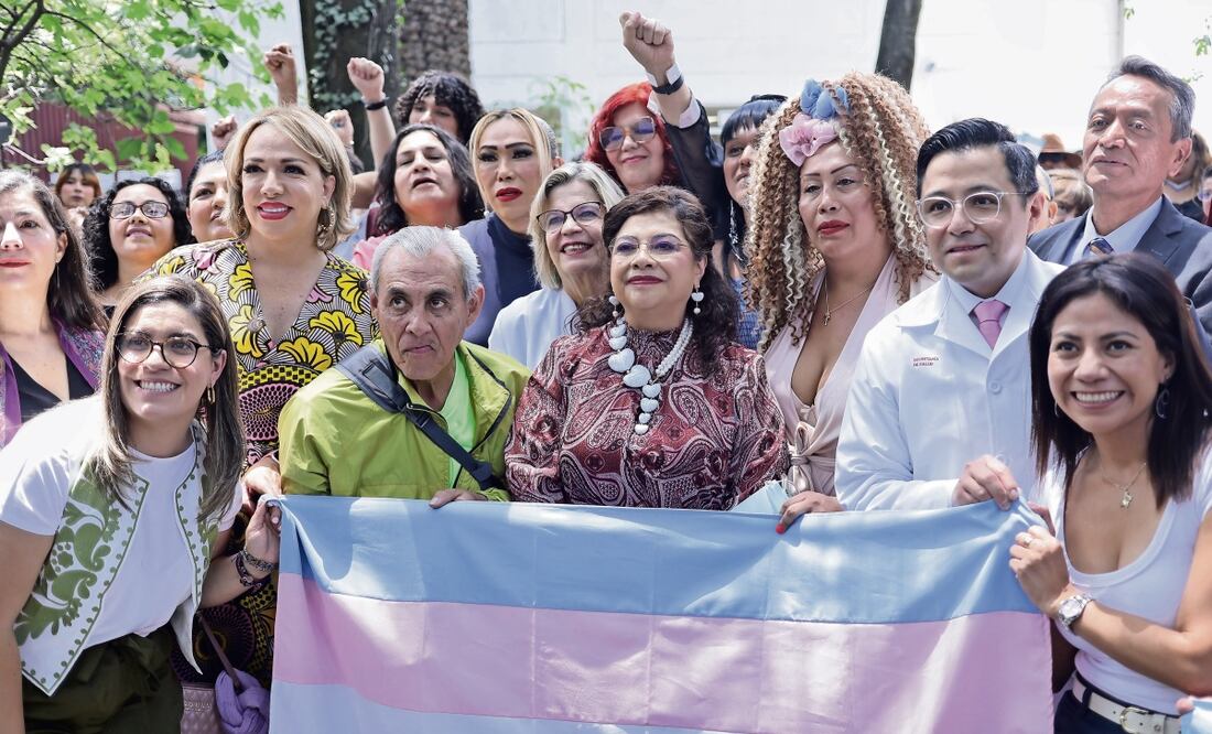 La jefa de Gobierno expuso que como autoridad, su labor es que las personas trans puedan acceder a la salud sin prejuicios. Foto: Fernanda Rojas / EL UNIVERSAL