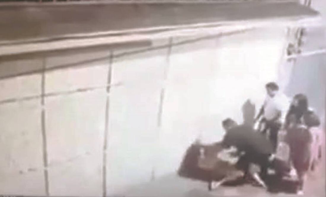 La agresión se registró el 9 de mayo a las 2:30 de la mañana en la privada José Antonio Alzate. Foto: Especial.