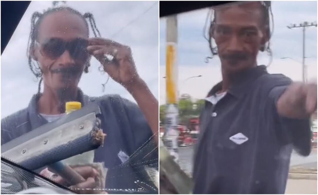 Doble de Snoop Dogg. Foto: Capturas de TikTok @felipegomezmotogp