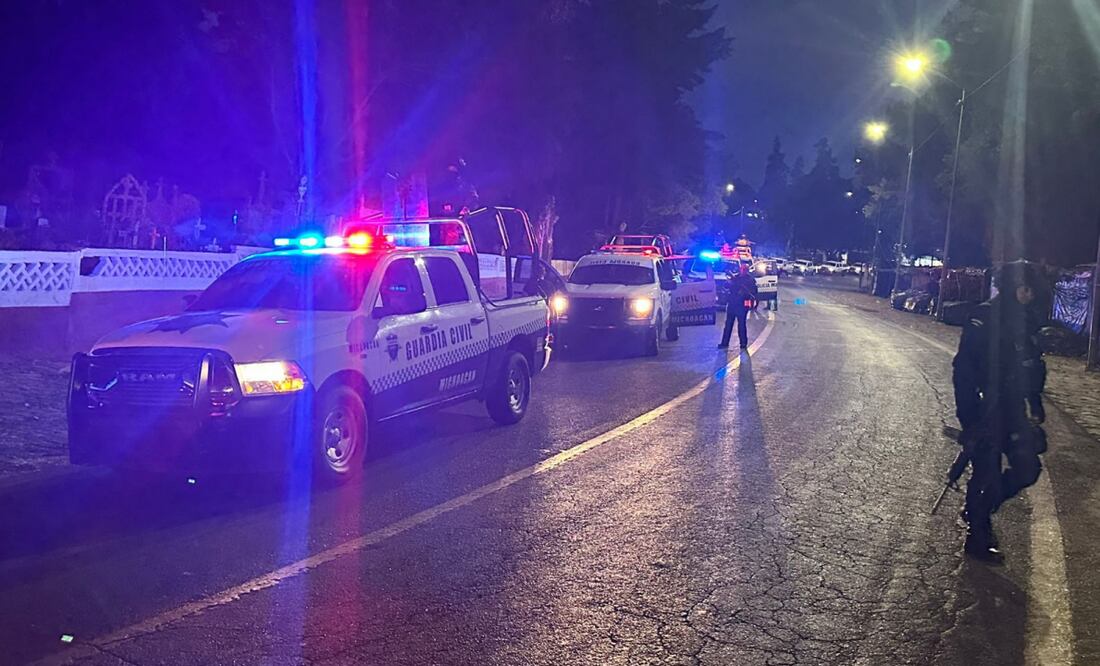 Integrantes de un grupo criminal secuestraron a un empresario restaurantero en Michoacán, lo que desató un enfrentamiento con personal de seguridad pública (18/11/2024). Foto: Especial