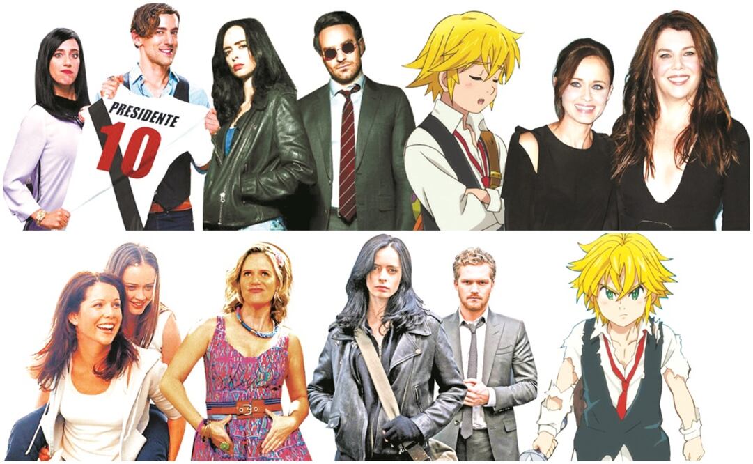 México sale bueno para devorar series