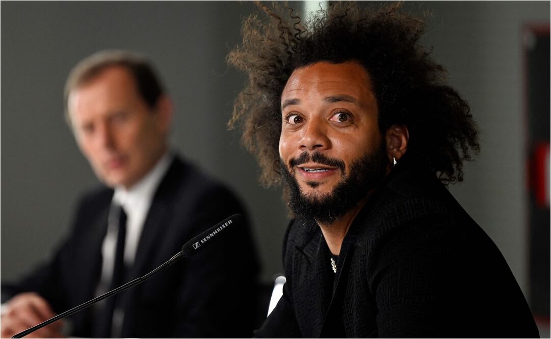 Emilio Butragueño se despidió de Marcelo - FOTO: AFP