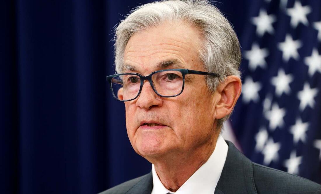 El presidente de la Reserva Federal de EE. UU., Jerome Powell, habla durante una conferencia de prensa en la Reserva Federal, Washington D. C., EE. UU., el 30 de julio de 2025. El Comité Federal de Mercado Abierto (FOMC) mantuvo sin cambios el tipo de interés de referencia. Foto: EFE