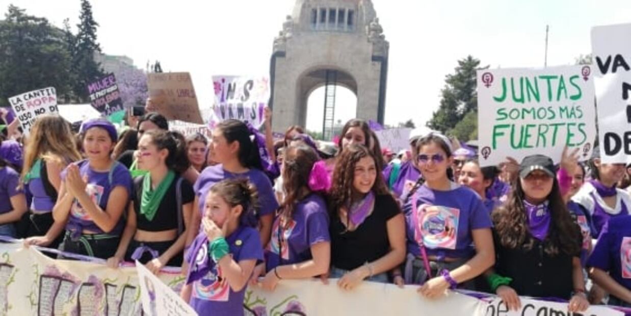 Las fotos más icónicas de la marcha del 8 de marzo