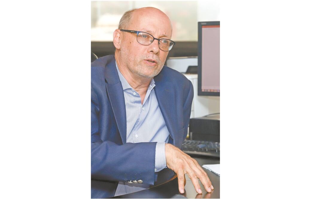 Carlos Mackinlay Grohmann, secretario de Turismo de la Ciudad de México. Foto/BERENICE FREGOSO. EL UNIVERSAL