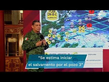 “A mediados de esta semana” se estima iniciar rescate de mineros: Sedena