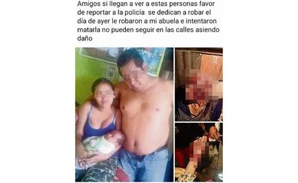 Vecinos asaltan a abuelita de 80 años en su casa del Edomex; intentaron asfixiarla y la acuchillaron