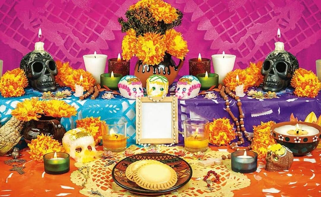 Altar Día de Muertos. Foto: EL UNIVERSAL