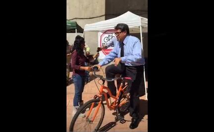 Monreal inaugura una biciescuela en la Cuauhtémoc