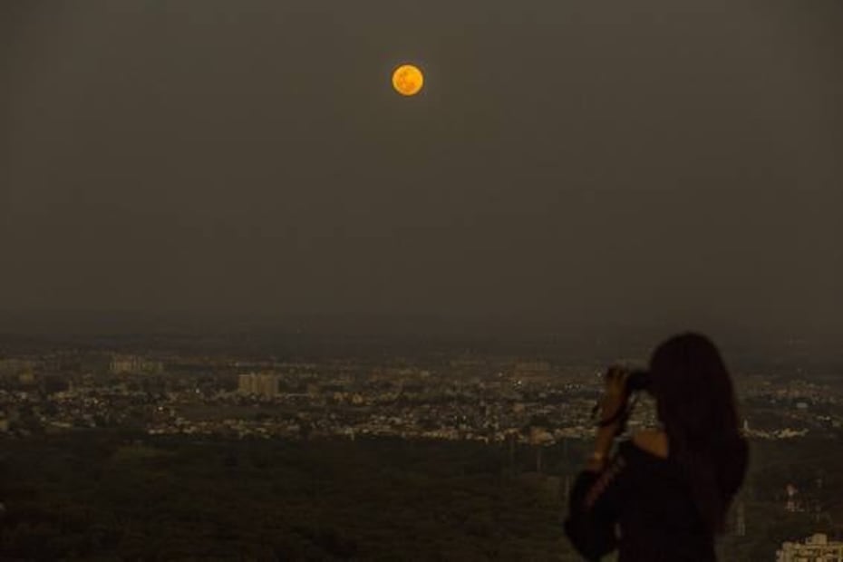 Superluna. Así se vio la “luna de nieve” en el mundo