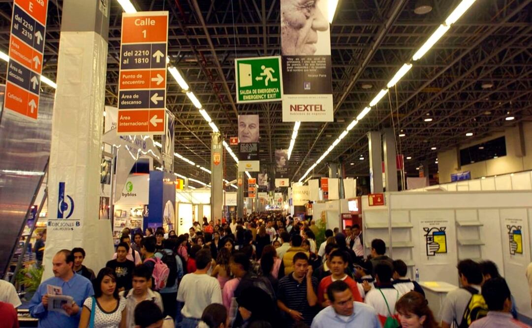 Aspecto de la Feria Internacional del Libro de Guadalajara en el día más concurrido. Foto: Archivo EL UNIVERSAL