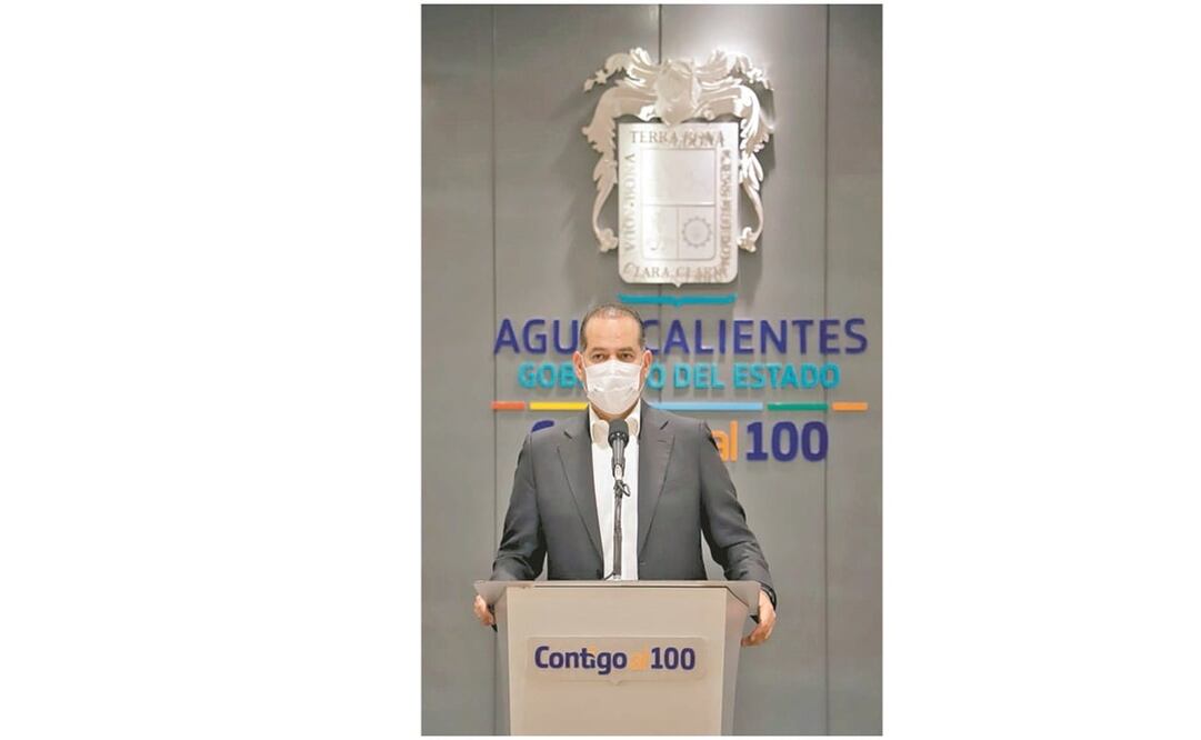 El gobernador Martín Orozco Sandoval señaló que el punto de resguardo será el Centro de Vacunología Aguascalientes. Foto: Especial