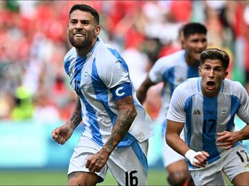 Argentina logra polémico empate de último minuto ante Marruecos en París 2024; hubo 15 de agregado