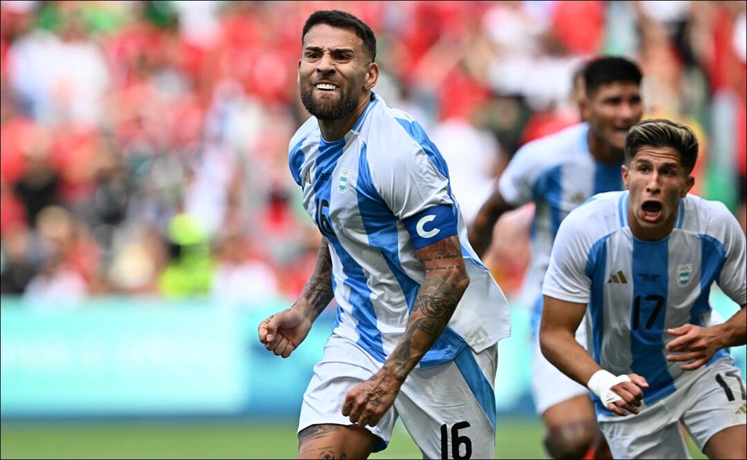 Argentina rescató el empate sobre la hora ante Marruecos - Foto: AFP