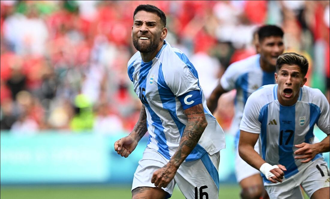 Argentina rescató el empate sobre la hora ante Marruecos - Foto: AFP