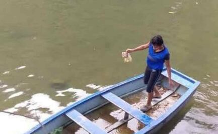 Joven es arrastrado por río en comunidad de Oaxaca; implementan operativo de búsqueda