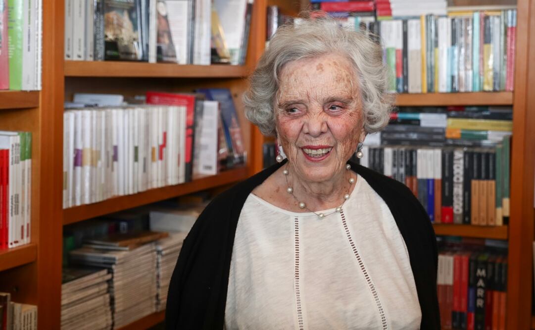 Elena Poniatowska. Foto: Archivo EL UNIVERSAL