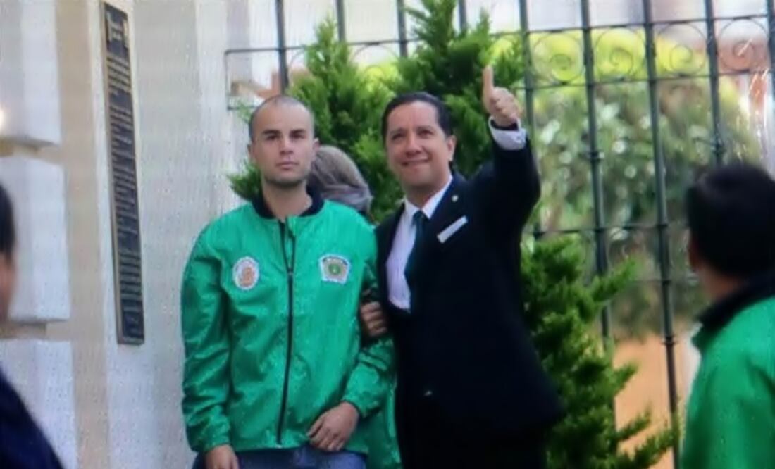 He spoke to media at the Autonomous University of the State of Mexico. (Photo: Jorge Alvarado)